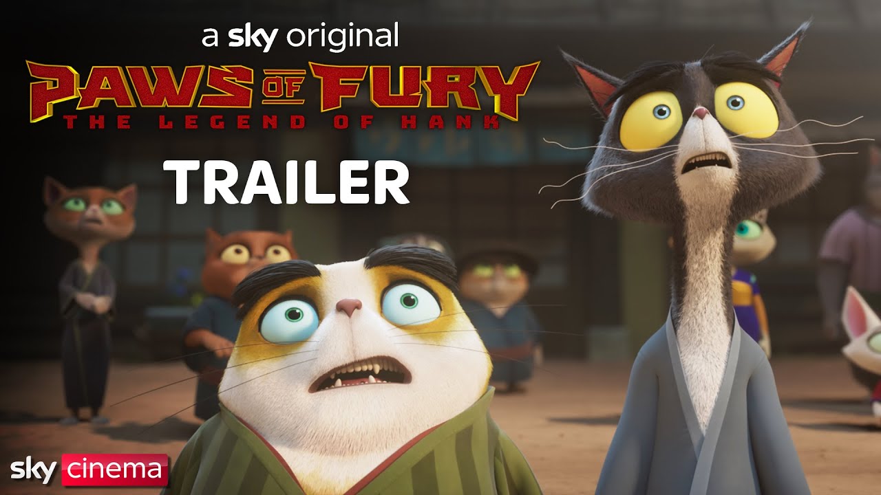 Video for the film Paws of Fury: The Legend of Hank — Official UK Trailer