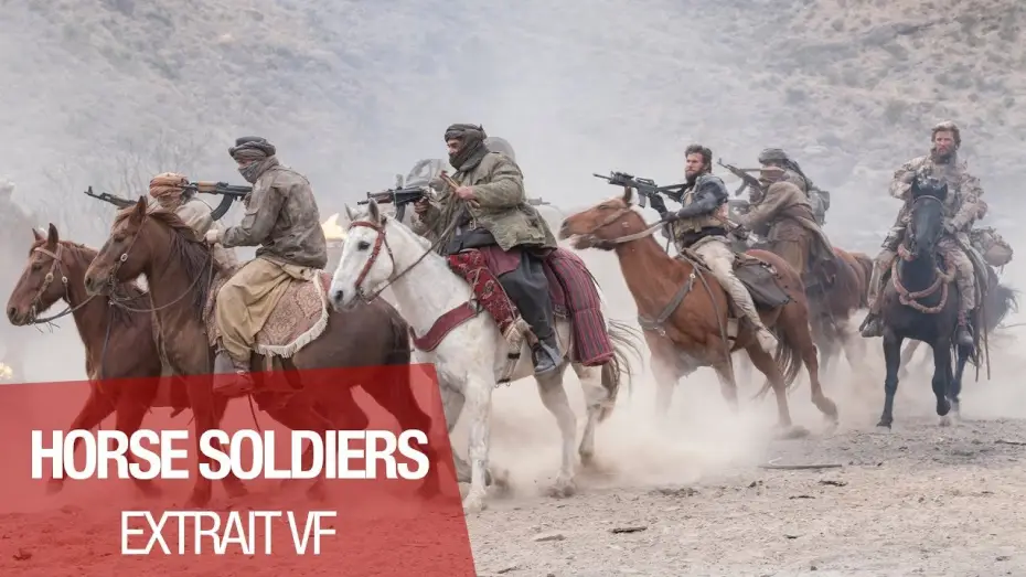 Video for the film 12 Strong — HORSE SOLDIERS - Extrait "première fois à cheval" - VF