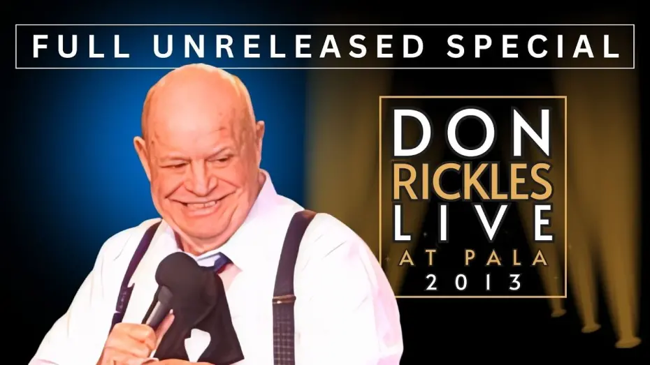 Video for the film Don Rickles Live in Pala 2013 — Don Rickles Live In Pala 2013 (Full Show)