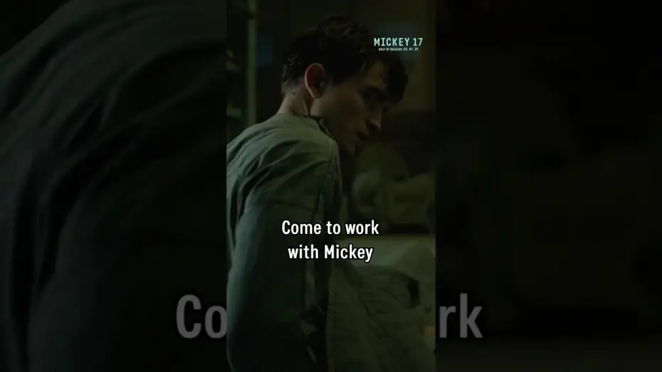 Video for the film Mickey 17 — Another day, another death… and another… and another.