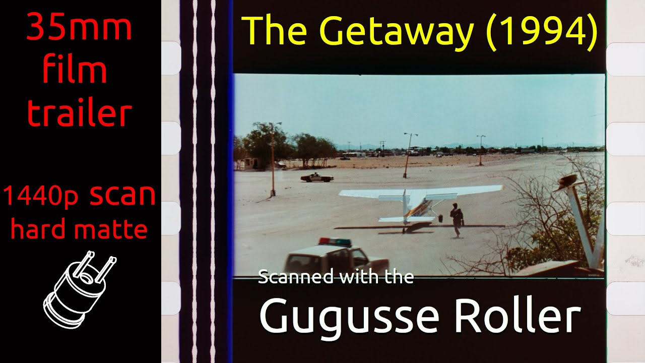 Video for the film The Getaway — The Getaway (1994) 35mm film trailer, flat hard matte, 1440p