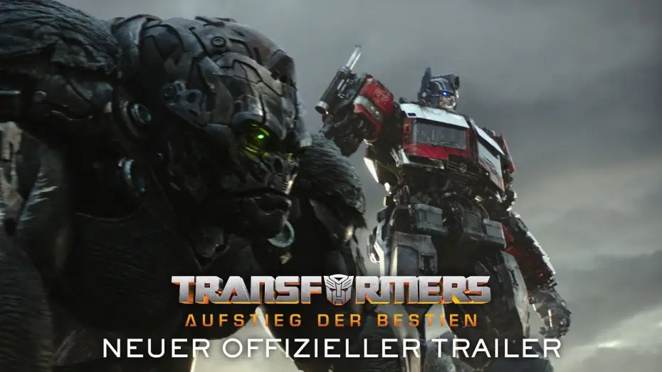Video for the film Transformers: Rise of the Beasts — Offizieller Trailer #2