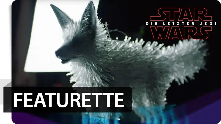Video for the film Star Wars: The Last Jedi — Star Wars: Die letzten Jedi - Featurette: Die Entstehung des Crystal Fox | Star Wars DE