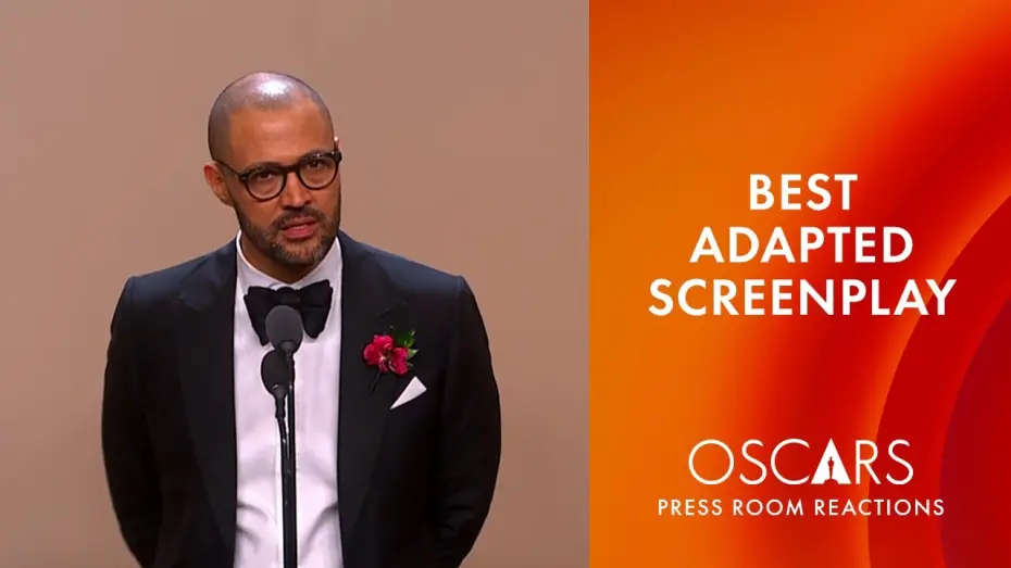 Video for the film American Fiction — Best Adapted Screenplay | 'American Fiction'  | Cord Jefferson | Oscars 2024 Press Room Speech