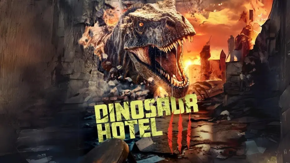 Video for the film Dinosaur Hotel 3 — Dinosaur Hotel 3 (2024) Official Trailer - Gaston Alexander, Alexandra DeCaluwe, Simon Ellis