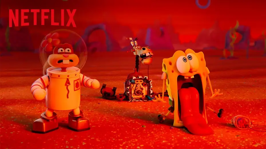 Video for the film Saving Bikini Bottom: The Sandy Cheeks Movie — Bikini Bottom Gets Scooped Up