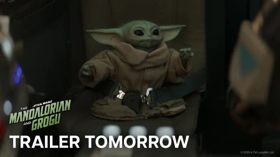 Video for the film The Mandalorian & Grogu — Trailer Tomorrow