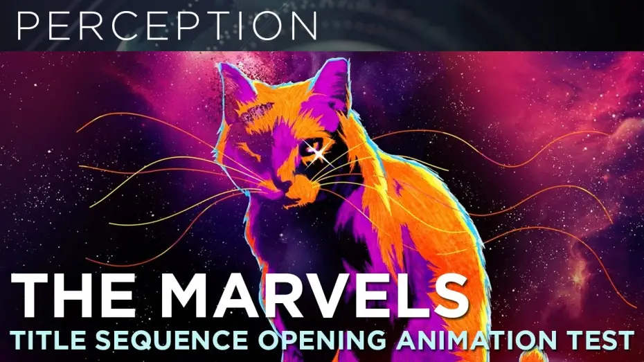 Video for the film The Marvels — End Credits Opening Frames Animation Test