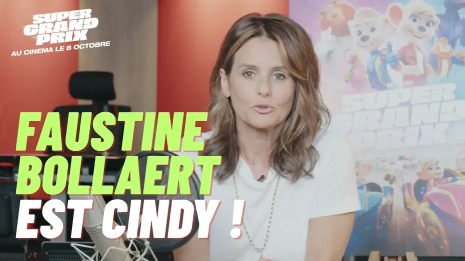 Video for the film Grand Prix of Europe — Les coulisses de "SUPER GRAND PRIX : Faustine Bollaert incarne la renarde rusée CINDY !