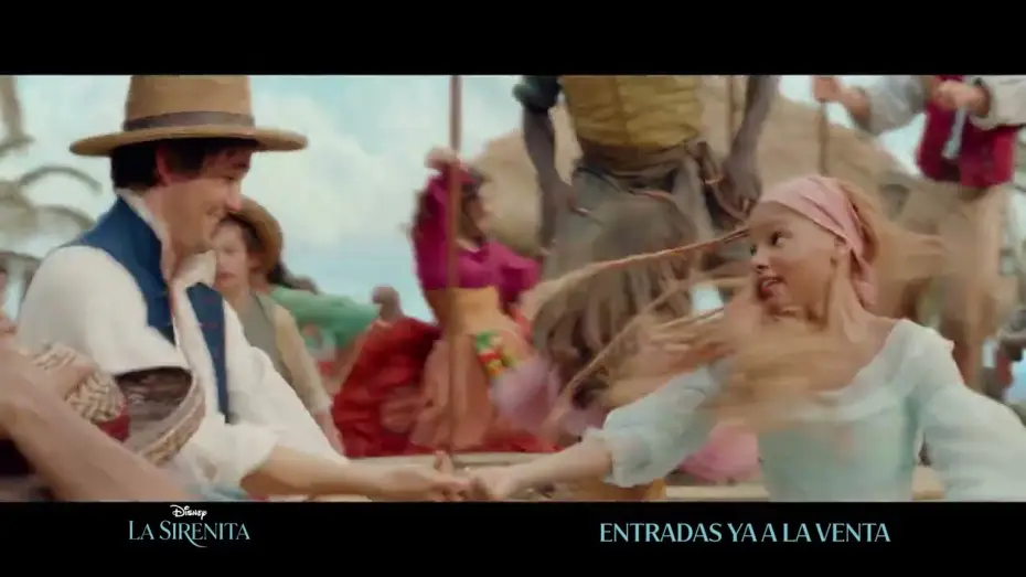 Video for the film The Little Mermaid — Anuncio: 'Tenía que salvarlo'