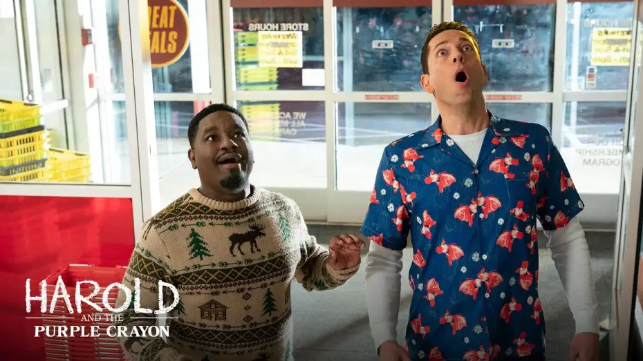 Video for the film Harold and the Purple Crayon — Improv Guy Clip