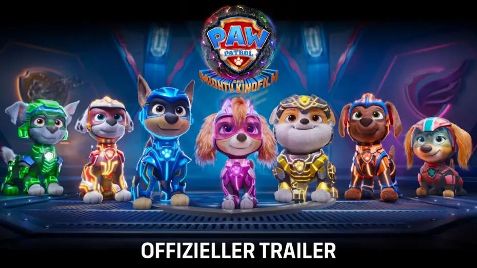 Video for the film PAW Patrol: The Mighty Movie — Offizieller Trailer