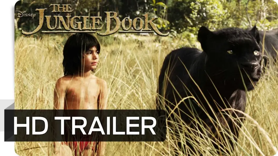 Video for the film The Jungle Book — The Jungle Book - Trailer 1 - Deutsch HD