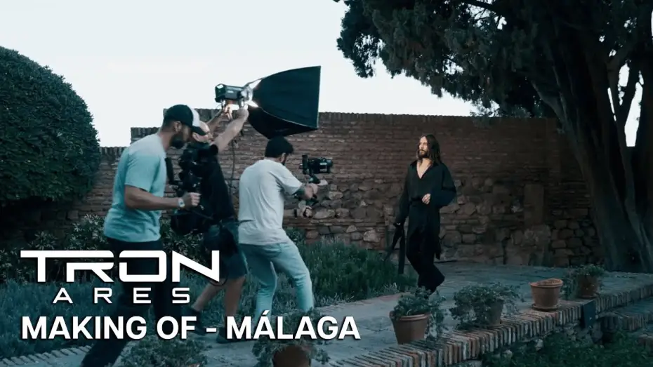 Video for the film TRON: Ares — Making off del equipo en Málaga