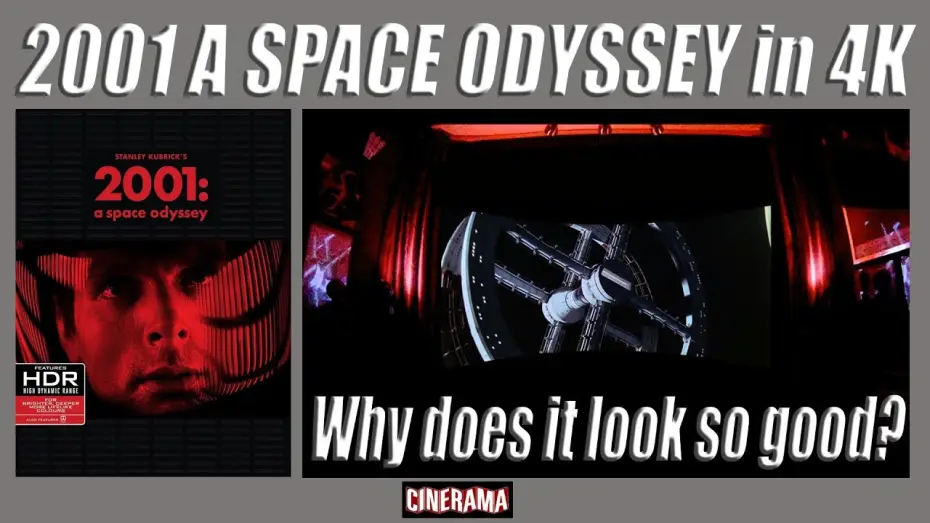 Video for the film 2001: A Space Odyssey — 2001 A SPACE ODYSSEY 4K WHY DOES IT LOOK SO GOOD?