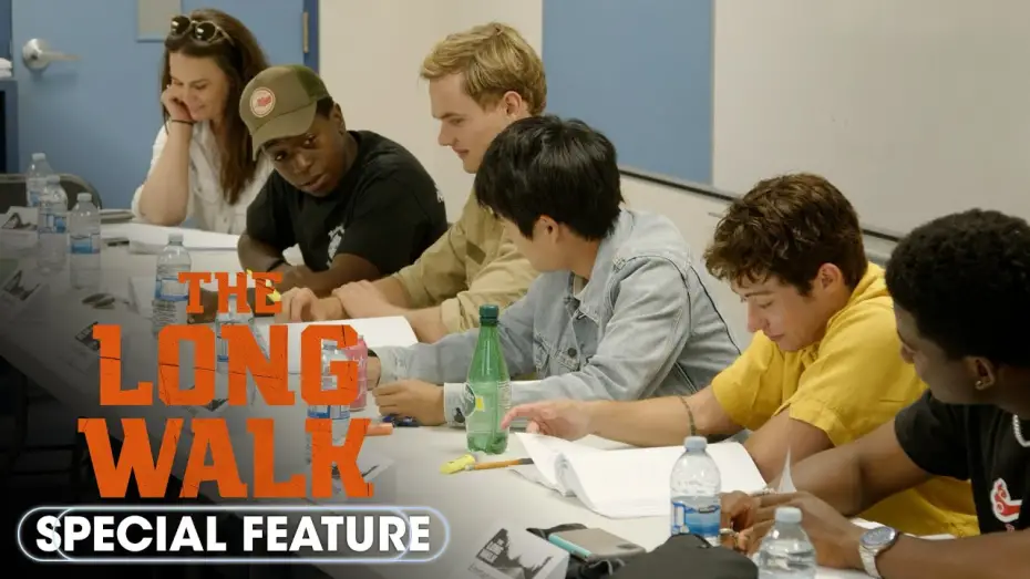 Video for the film The Long Walk — Special Feature 'Table Read'