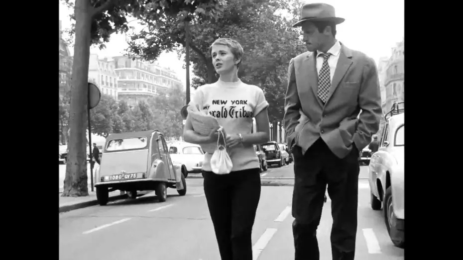 Video for the film Breathless — À bout de souffle (1960) - Pourquoi tu mets jamais de soutien gorge