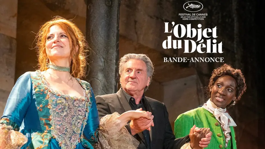 Video for the film Crescendo — L'OBJET DU DÉLIT – Bande-annonce – Agnès Jaoui / Daniel Auteuil / Eye Haïdara (2026)
