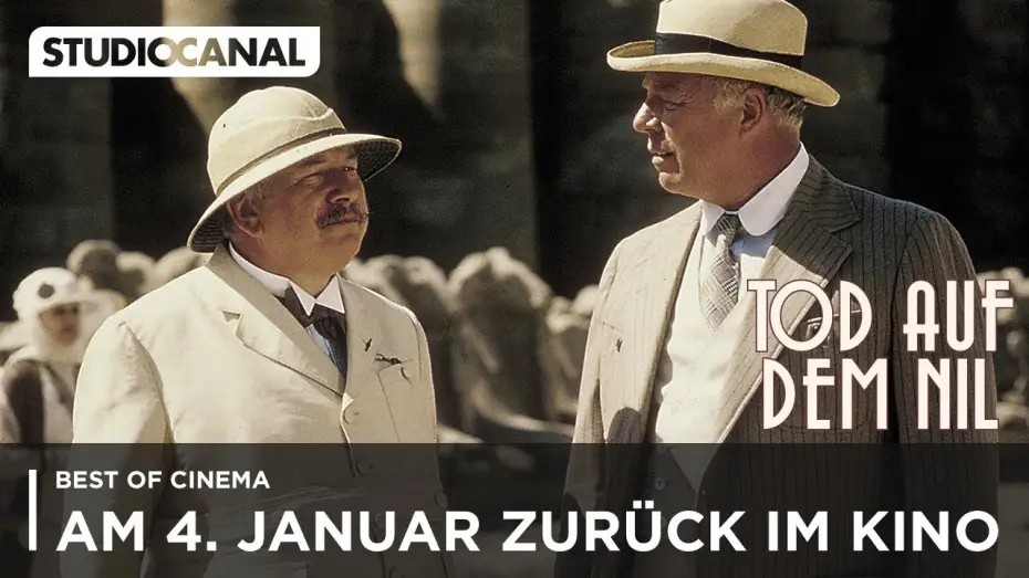 Video for the film Death on the Nile — Tod auf dem Nil - Kino Re-Release Trailer - Deutsch HD