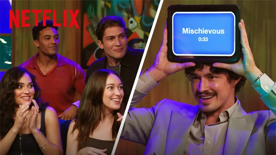 Video for the film It's What's Inside — The Cast of IT'S WHAT'S INSIDE Plays Heads Up