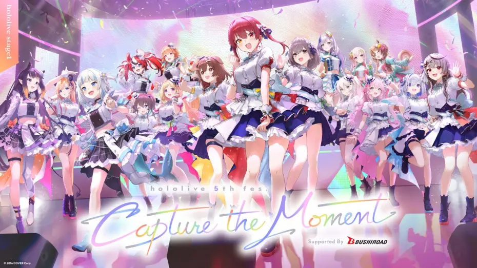 Video for the film Capture the Moment Day 1 Stage 1 — 【#hololivefesEXPO24_DAY1】hololive 5th fes. Capture the Moment hololive stage1 DAY1【チラ見せ】