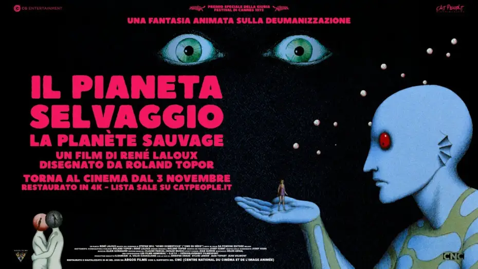 Video for the film Fantastic Planet — Il Pianeta Selvaggio di René Laloux - Trailer - Dal 3 novembre nei cinema