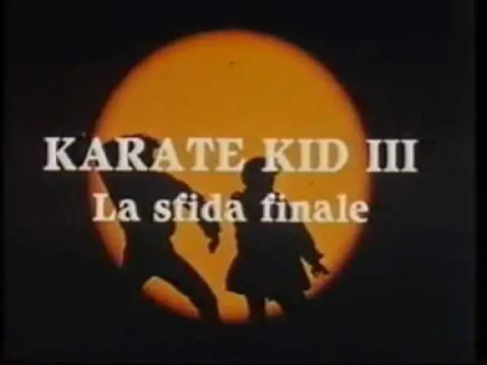 Video for the film The Karate Kid Part III — KARATE KID III (1989) Trailer Cinematografico