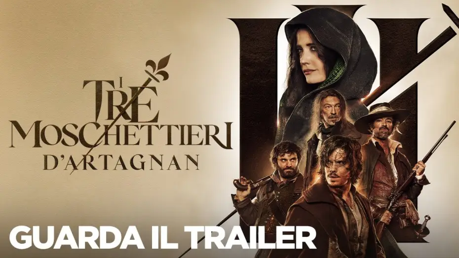 Video for the film The Three Musketeers: D'Artagnan — I TRE MOSCHETTIERI: D'ARTAGNAN - Teaser Trailer Ufficiale 4K - Da Aprile 2023 al cinema