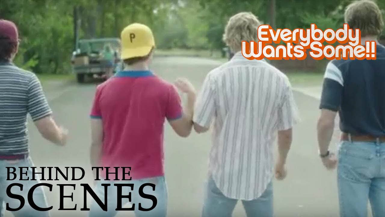 Video for the film Everybody Wants Some!! — In the Car - Official Behind the Scenes