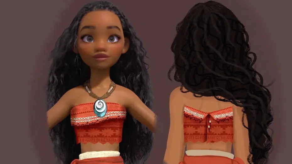 Video for the film Moana — Oceania - I vestiti di Vaiana - Featurette