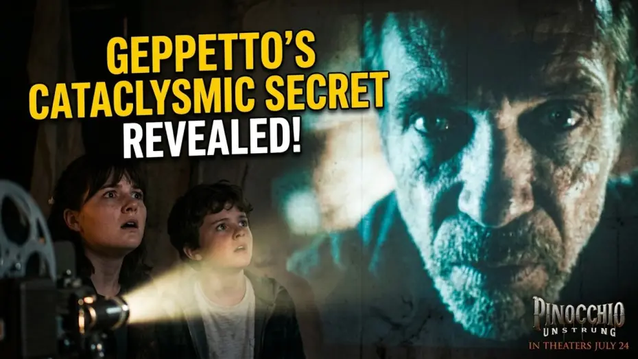 Video for the film Pinocchio: Unstrung — The Secret Geppetto Doesn't Want Found | Exclusive Clip with Richard Brake from Pinocchio Unstrung