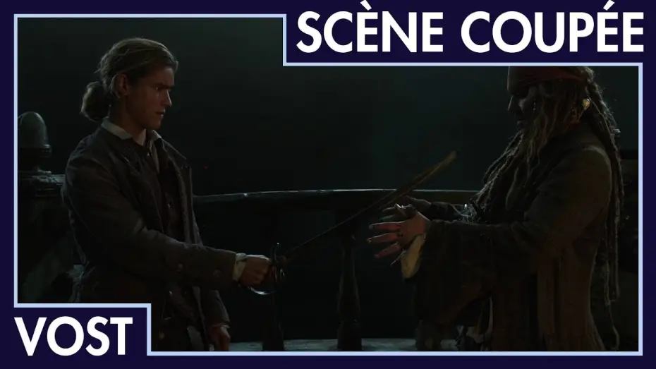 Video for the film Pirates of the Caribbean: Dead Men Tell No Tales — Pirates des Caraïbes : La Vengeance de Salazar - Scene coupée : La leçon du Capitaine Jack (VOST)