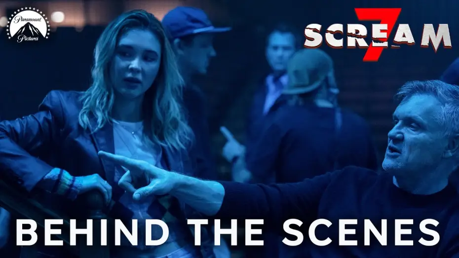 Video for the film Scream 7 — Meet Tatum Evans (BTS feat. Neve Campbell, Isabel May)
