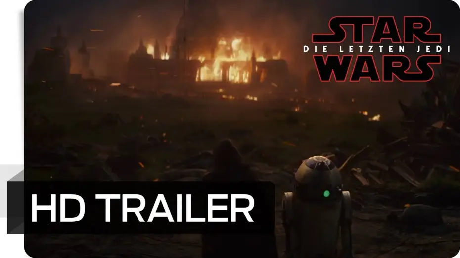 Video for the film Star Wars: The Last Jedi — Star Wars: Die letzten Jedi - Offizieller Trailer Deutsch HD