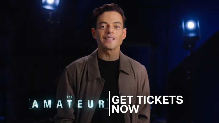 Video for the film The Amateur — Get Tickets Now