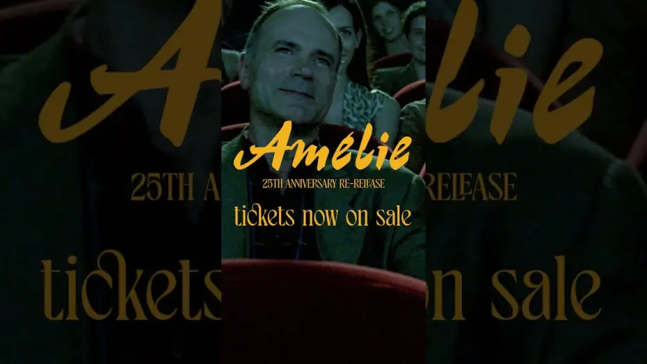 Video for the film Amélie — AMÉLIE Is Coming Back to The Big Screen on 3 April [Subtitled]