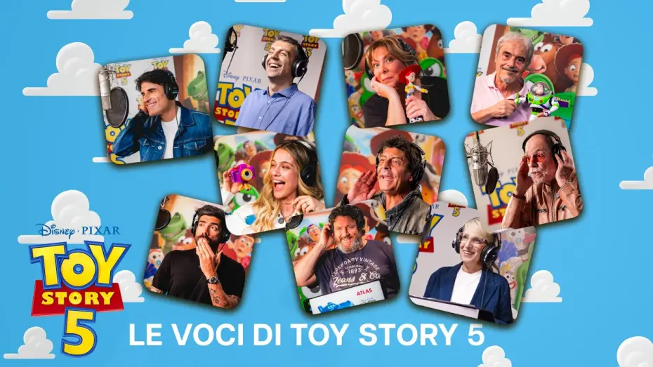 Video for the film Toy Story 5 — Toy Story 5 | Le Voci Italiane | Dietro le Quinte