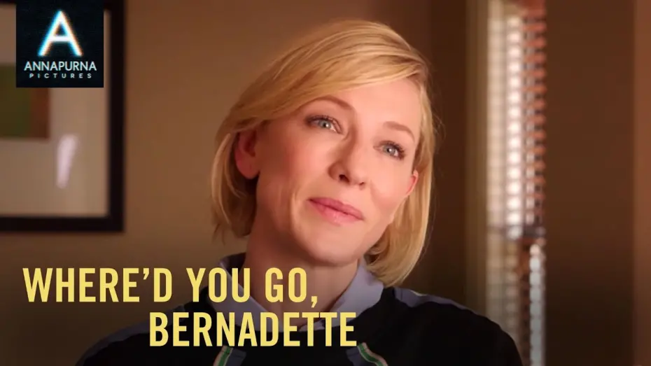 Video for the film Where'd You Go, Bernadette — WHERE'D YOU GO, BERNADETTE | A Look At Bernadette