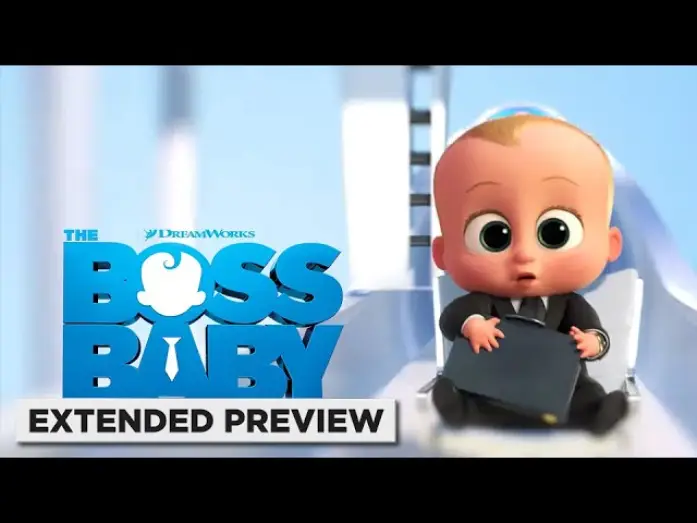 Video for the film The Boss Baby — "Meet Your New Baby Brother"
