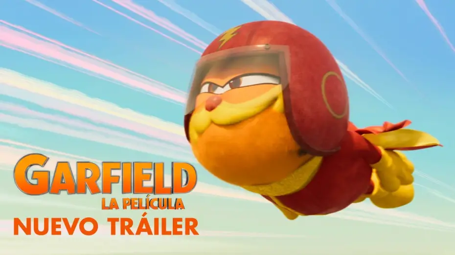 Video for the film The Garfield Movie — Tráiler final en español