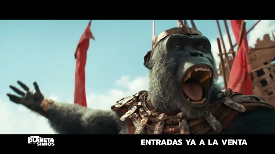 Video for the film Kingdom of the Planet of the Apes — Entradas ya a la venta