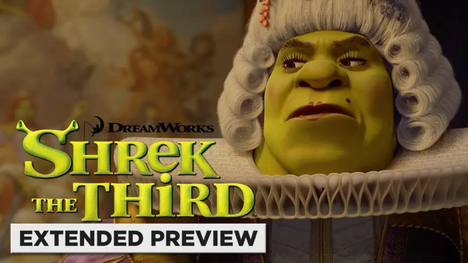 Video for the film Shrek the Third — An Ogre As King?! - Extended Preview