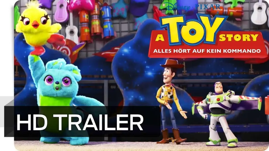 Video for the film Toy Story 4 — A TOY STORY: ALLES HÖRT AUF KEIN KOMMANDO - Teaser Trailer (deutsch | german) | Disney•Pixar HD