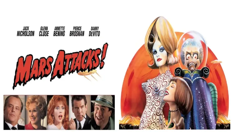 Video for the film Mars Attacks! — Mars Attacks! (film 1996) TRAILER ITALIANO