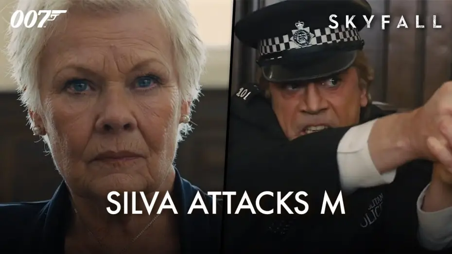 Video for the film Skyfall — Silva Attacks M