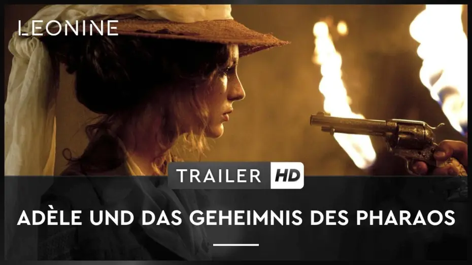 Video for the film The Extraordinary Adventures of Adèle Blanc-Sec — Adèle und das Geheimnis des Pharaos - Trailer (deutsch/german)