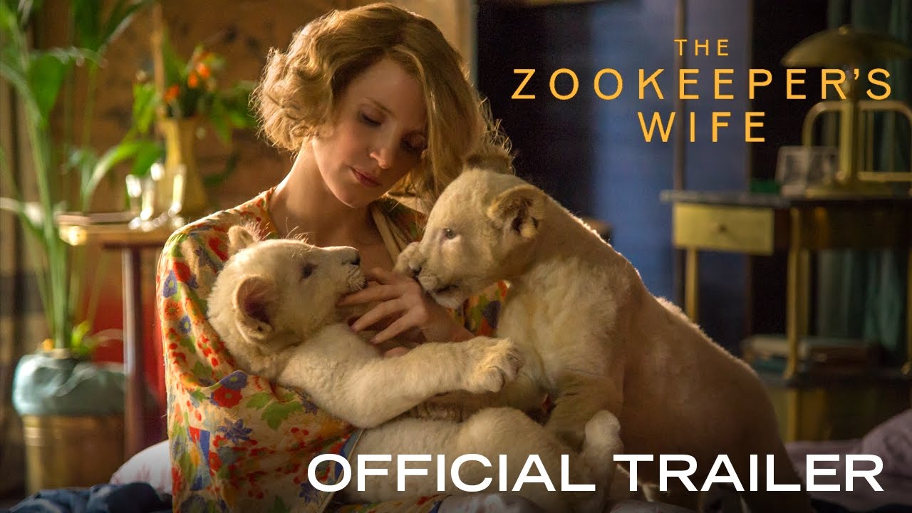 Video for the film The Zookeeper's Wife — THE ZOOKEEPER'S WIFE - Official Trailer [HD] - In Theaters March 2017