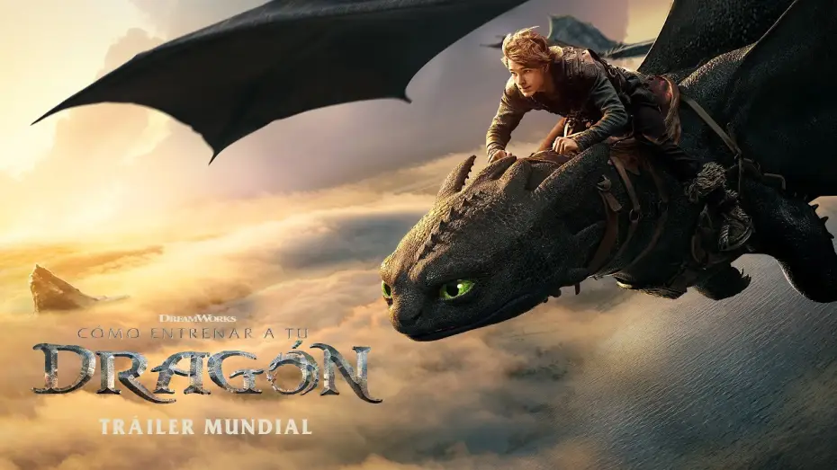 Video for the film Untitled How to Train Your Dragon Film — Tráiler Oficial en español