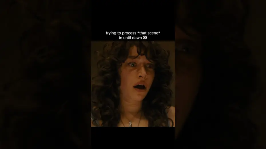 Video for the film Until Dawn — *That* Scene