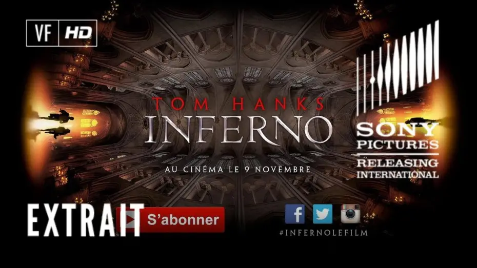 Video for the film Inferno — Inferno - Extrait Lost And Found - VF